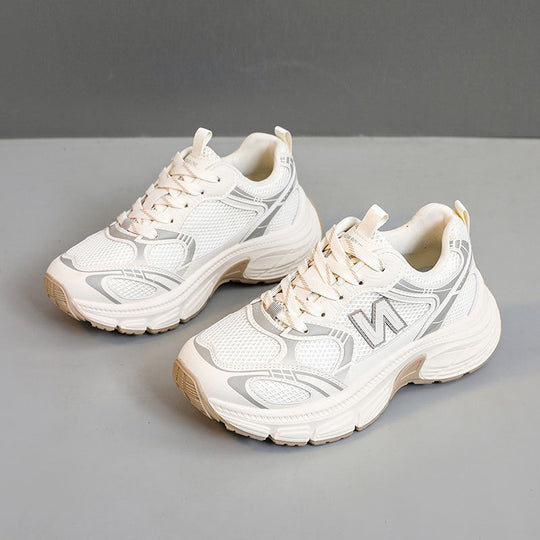 Damen Sportliche Laufschuhe mit atmungsaktivem Mesh-Obermaterial und dämpfender Sohle Shopnory