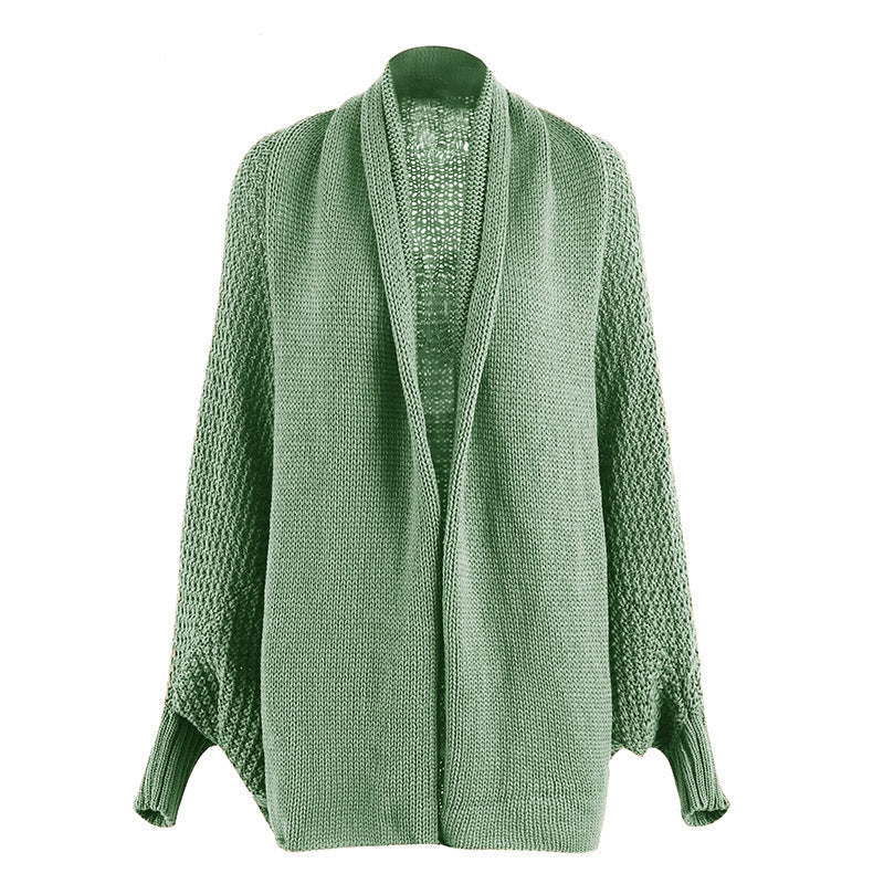 Damen Großer Strickcardigan mit lässigem Schnitt und voluminösen Ärmeln