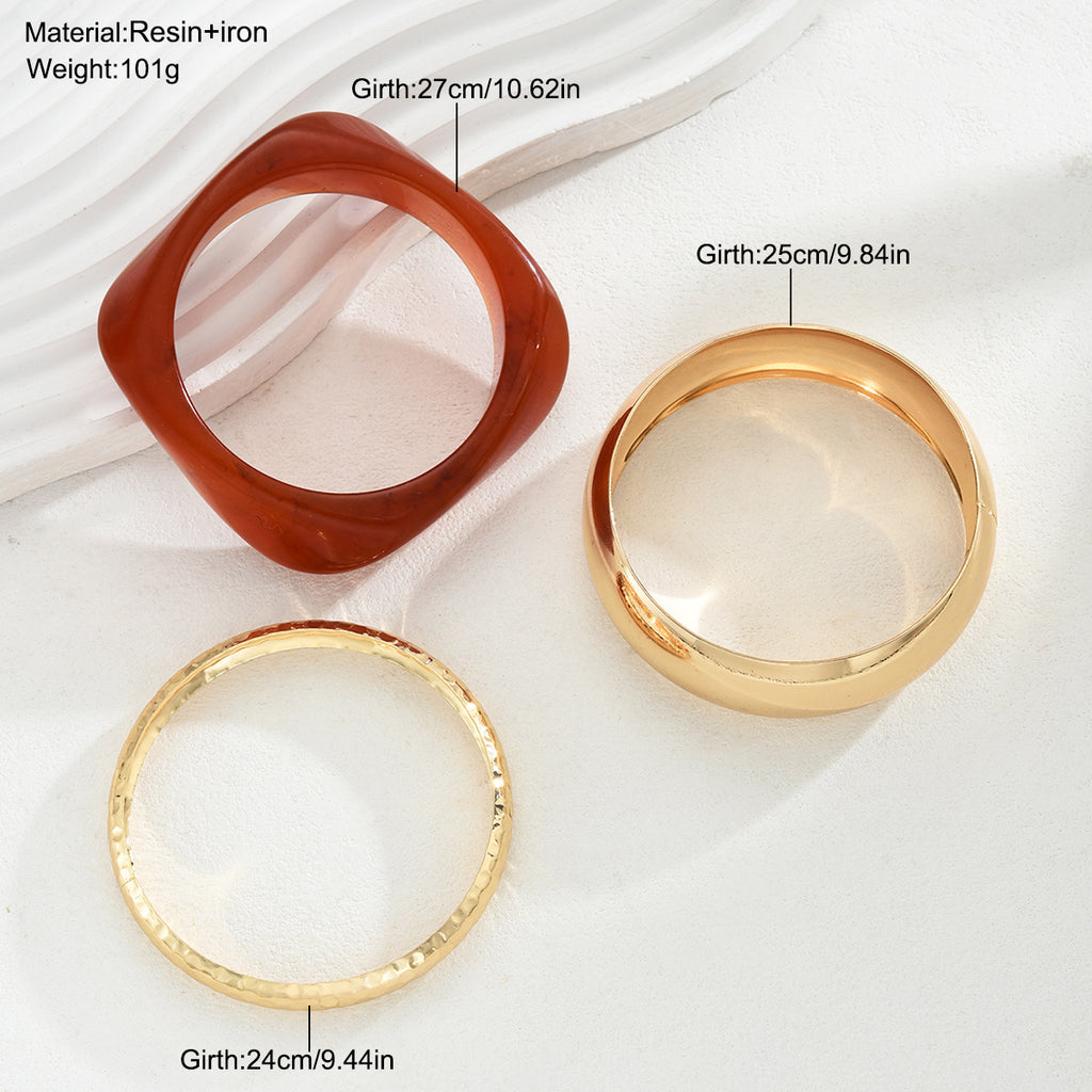 Damen Armband-Set mit stilvollen, glänzenden Akzenten Shop Nory