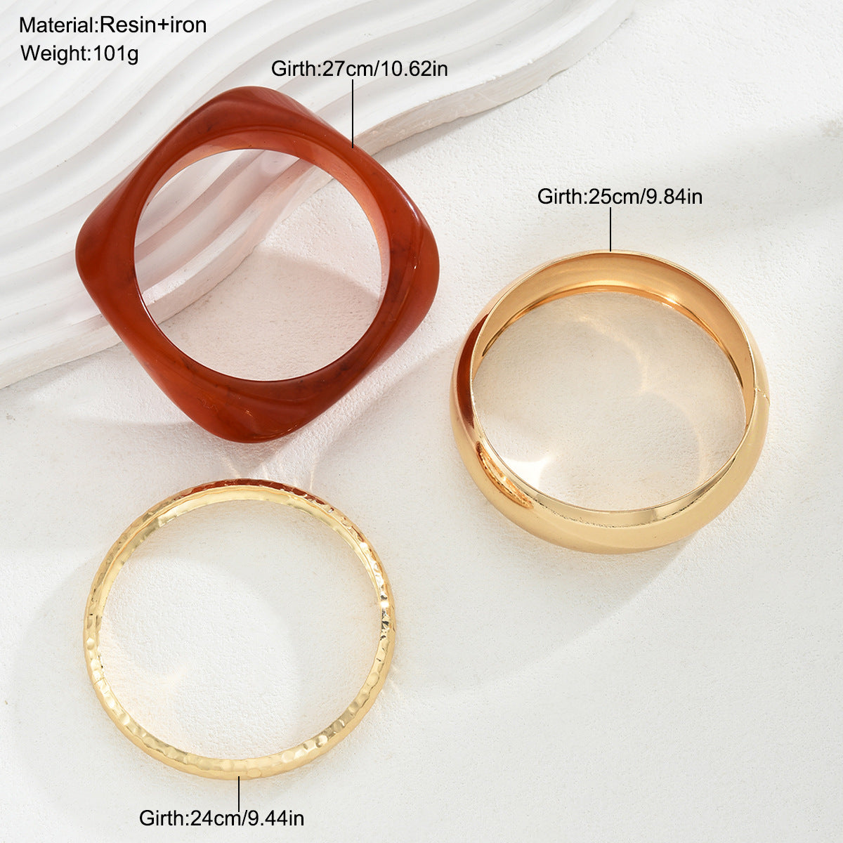 Damen Armband-Set mit stilvollen, glänzenden Akzenten Shop Nory