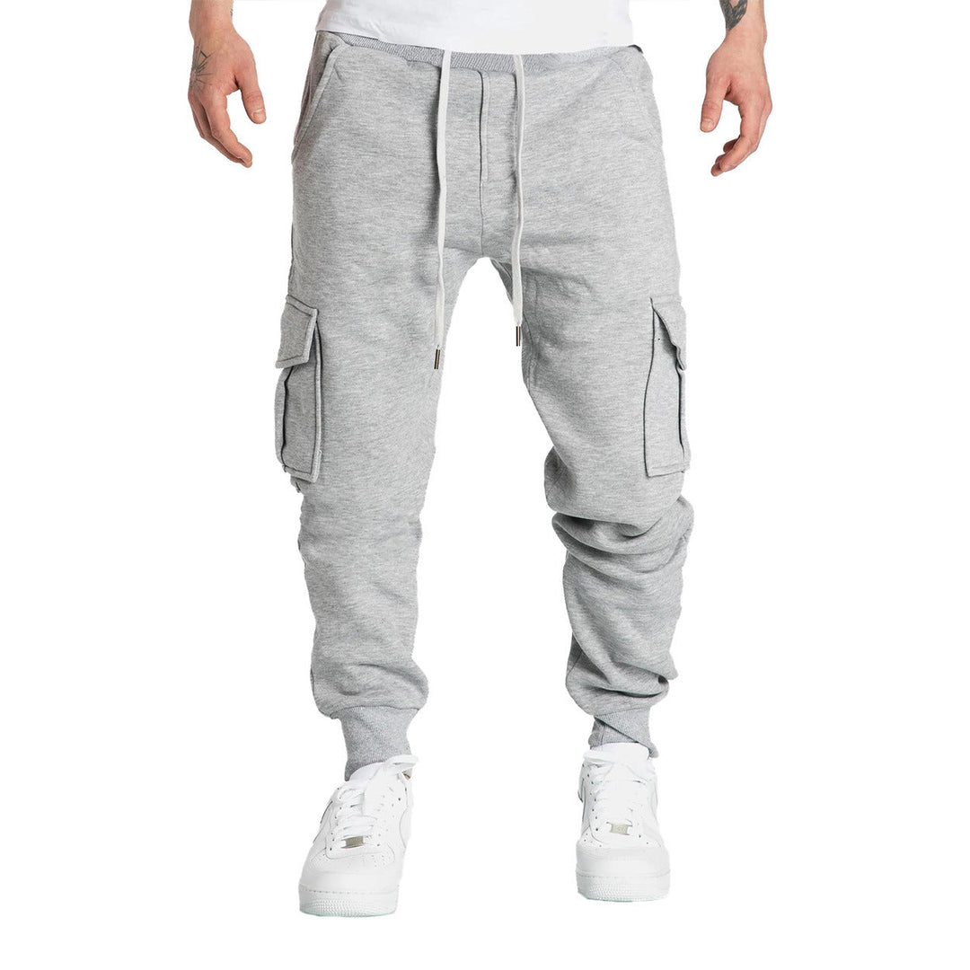 Herren Cargo-Jogginghose mit elastischem Bund und praktischen Seitentaschen