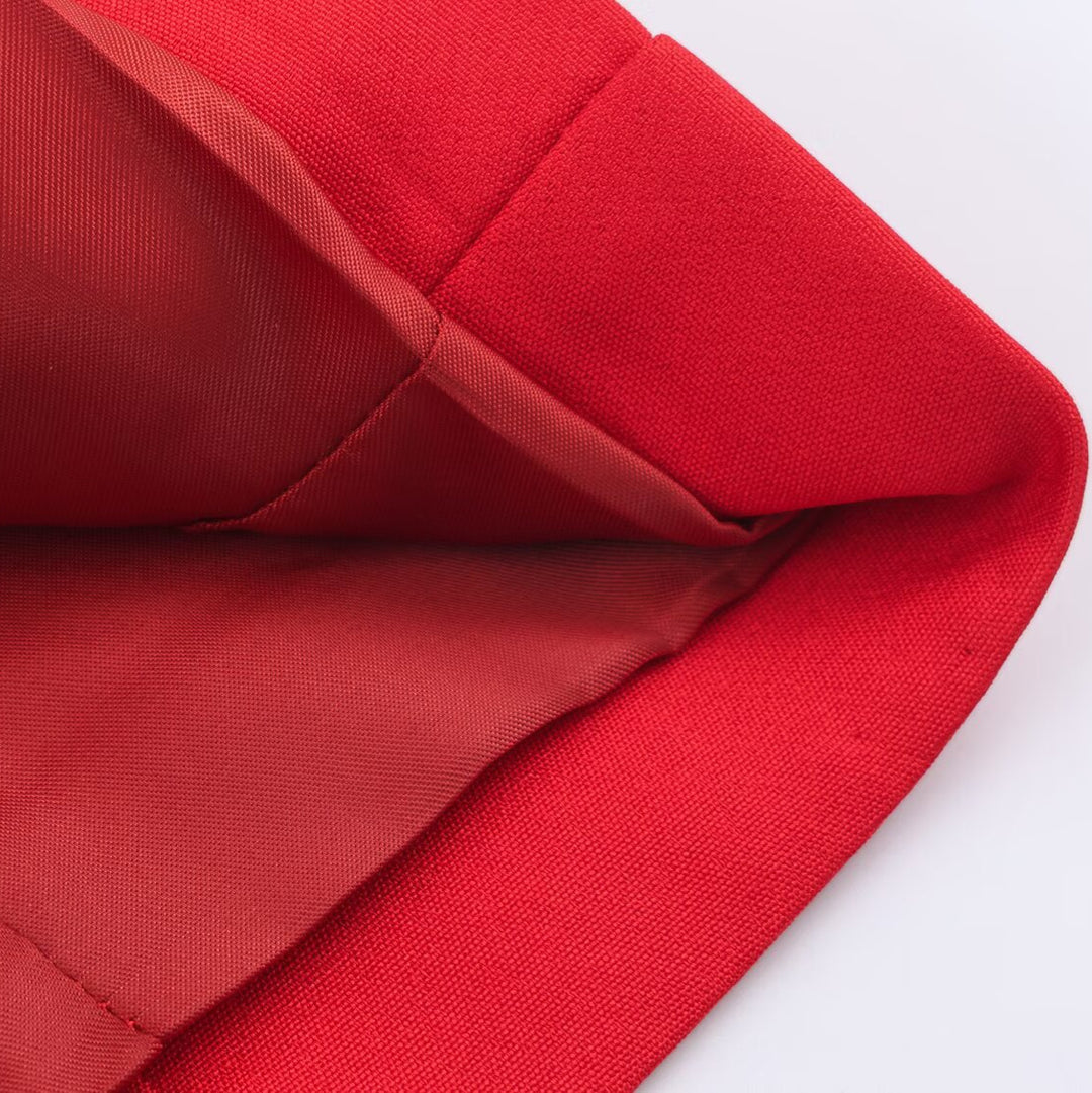 Damen Ausgestellter Midirock mit hoher Taille und Teilungsnähten Shop Nory