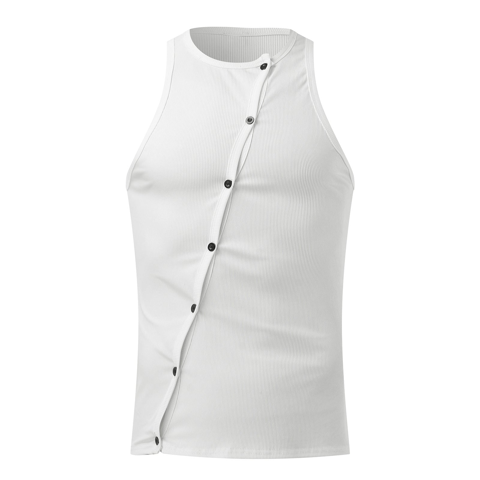 Damen sportliches ärmelloses Tanktop mit innovativem Schnürdesign