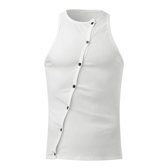 Damen sportliches ärmelloses Tanktop mit innovativem Schnürdesign