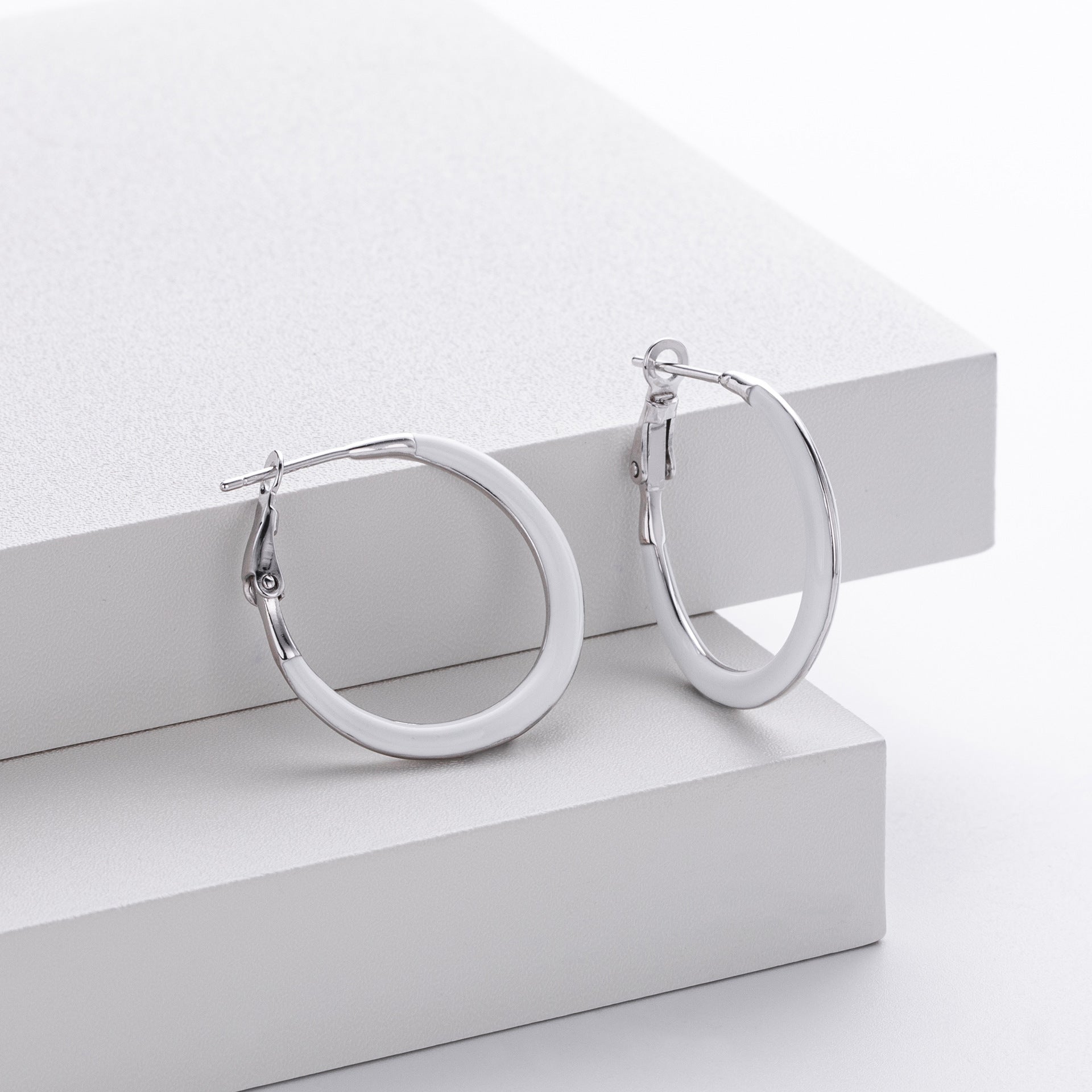 Damen Ohrcreolen aus hochwertigem 925 Sterling Silber Shop Nory