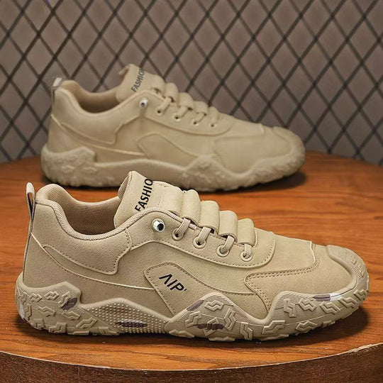 Herren Urbaner Chunky-Sneaker mit Veloursleder-Optik, profiliertem Grip-Profil und ergonomischer Plateausohle Shop Nory