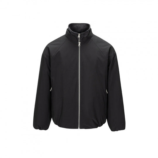 Herren Ultraleichte Tech-Blousonjacke mit Raglanärmeln, Stehkragen und Reißverschlusstaschen Shop Nory