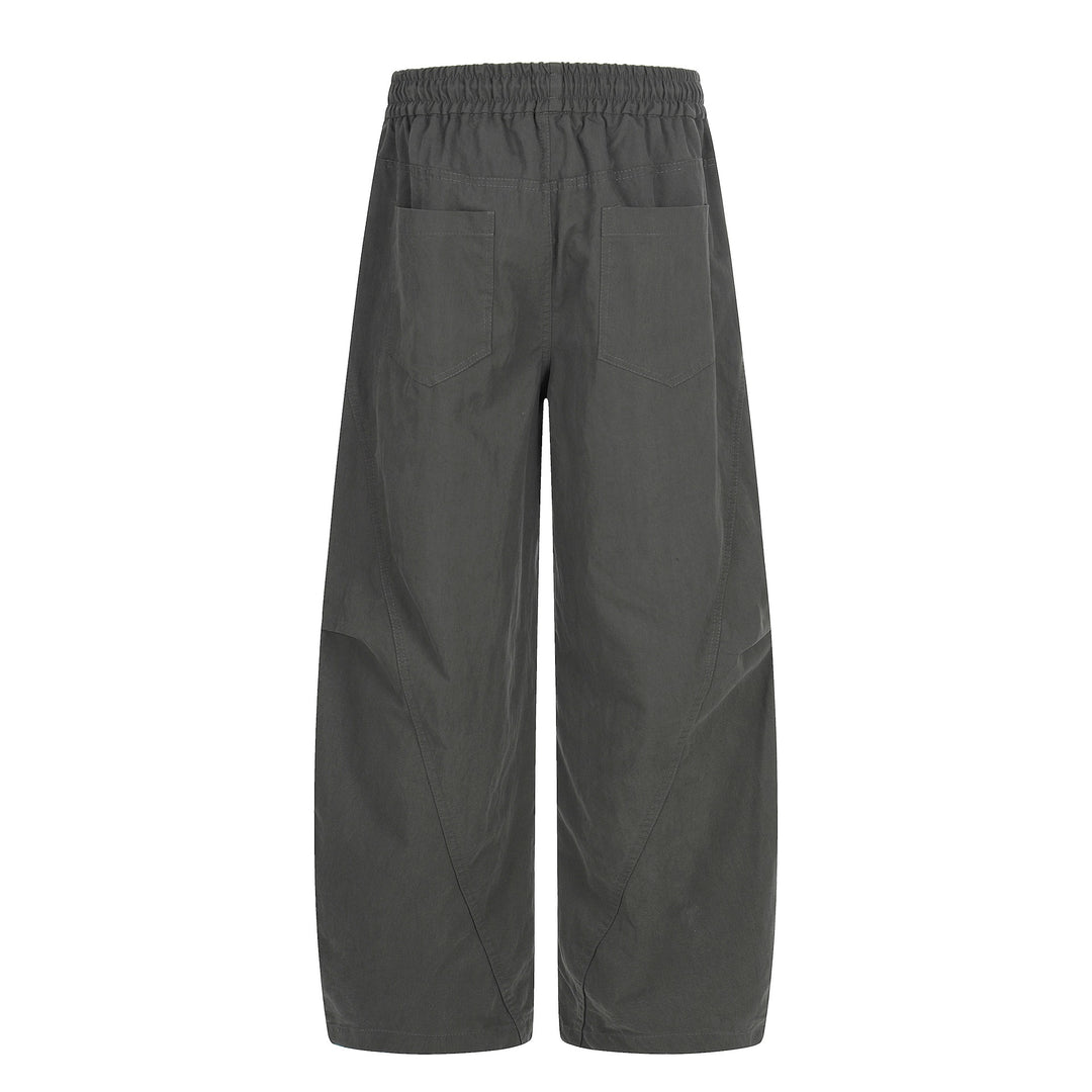 Damen Weite Culotte‑Hose mit elastischem Tunnelzugbund und großen Eingrifftaschen Shop Nory