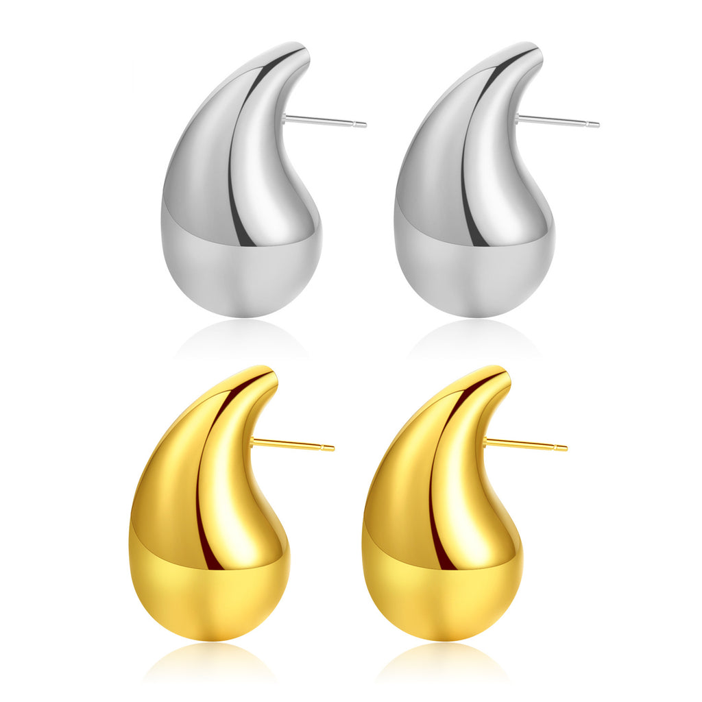 Damen Ohrstecker im eleganten Tropfen-Design Shop Nory