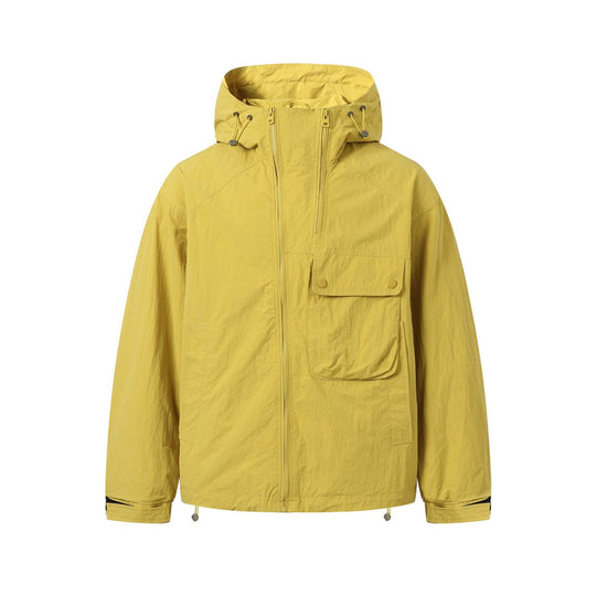 Unisex Leichte technische Kapuzenjacke im Boxy‑Schnitt mit Utility‑Taschen Shop Nory