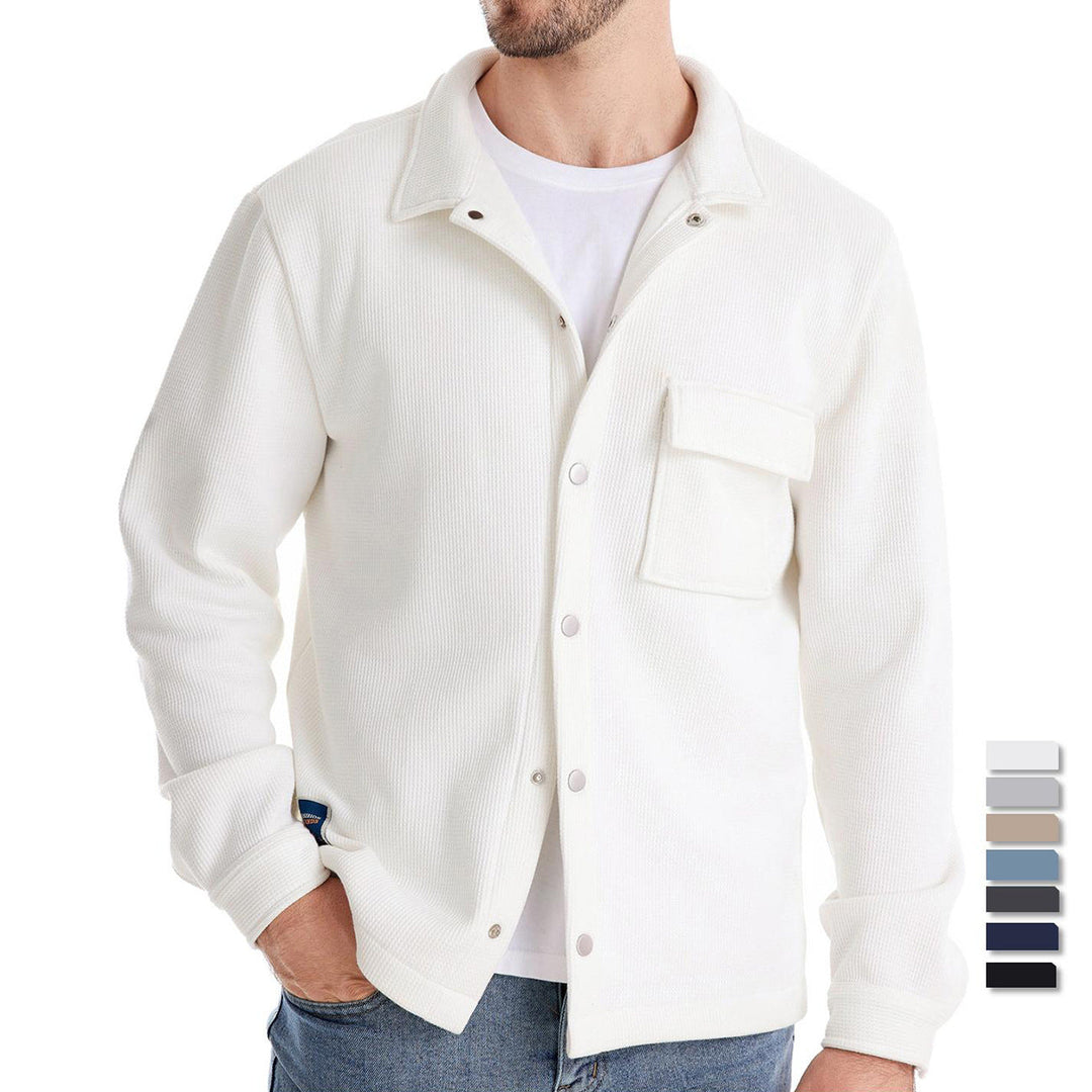 Herren Schulterjacke aus hochwertigem Thermostoff