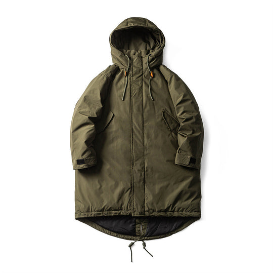 Herren Wasserdichter Thermo-Parka mit verlängerter Rückenpartie und Kapuze Shop Nory
