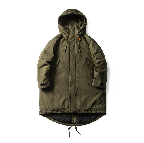 Herren Wasserdichter Thermo-Parka mit verlängerter Rückenpartie und Kapuze Shop Nory