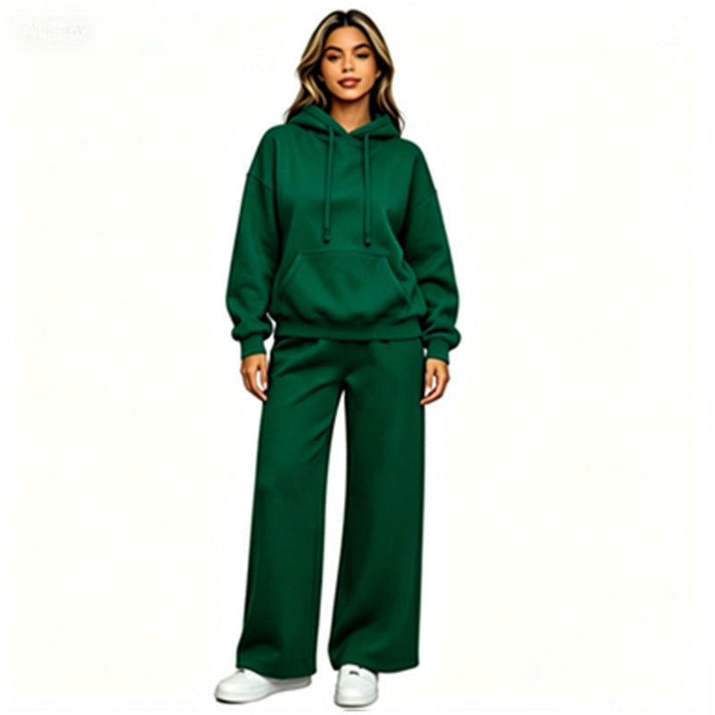 Damen Bequemer Oversized Hoodie mit weiten Jogginghosen Shop Nory
