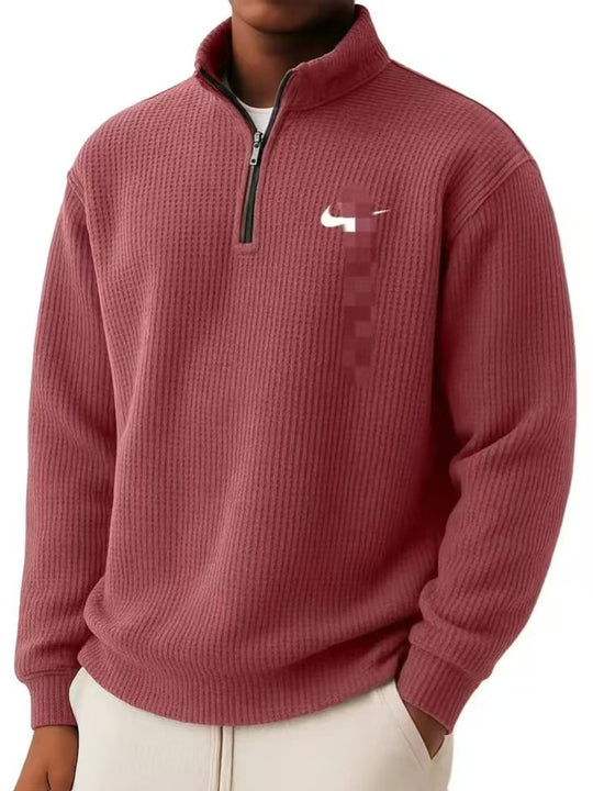 Herren Hochwertiger Pullover mit Reißverschluss Shop Nory