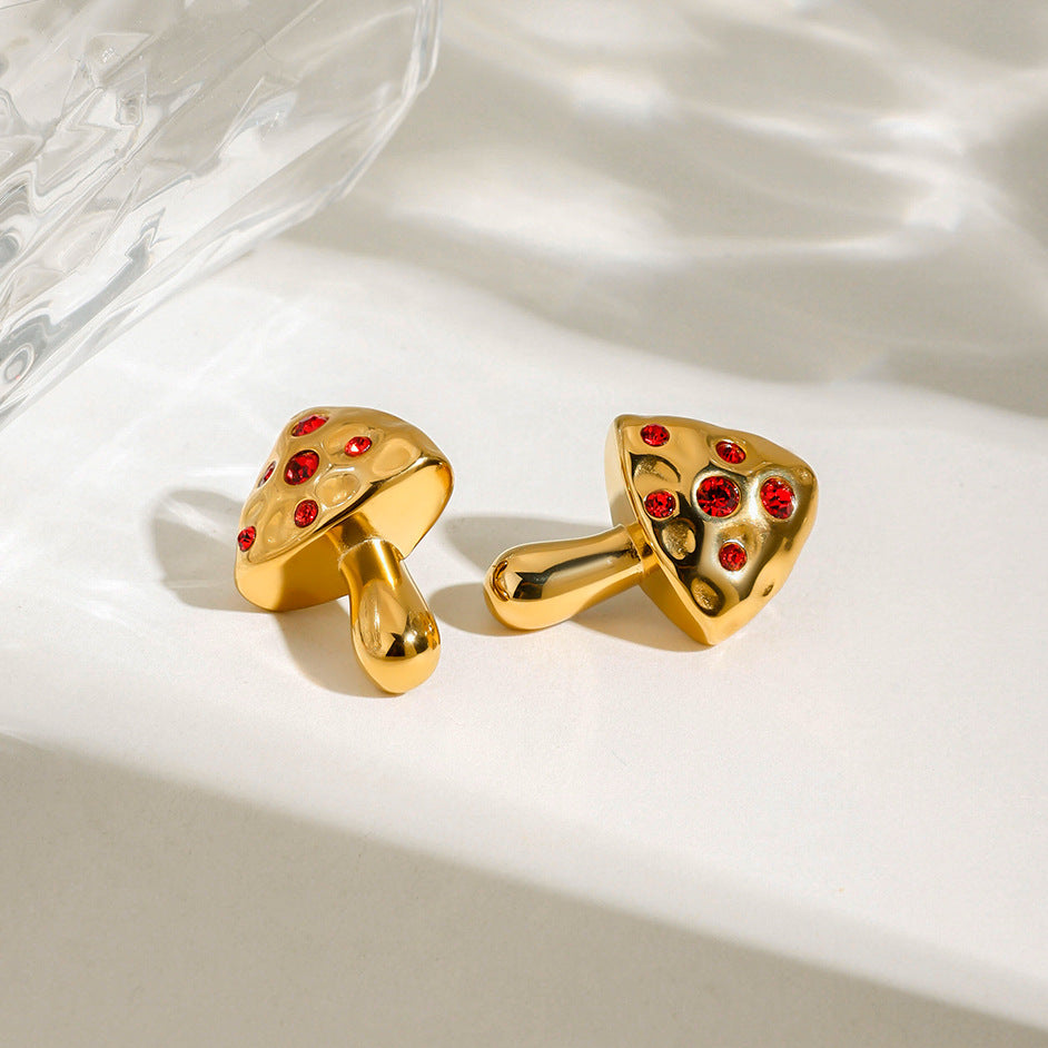 Damen Ohrstecker im Pilzdesign Shop Nory