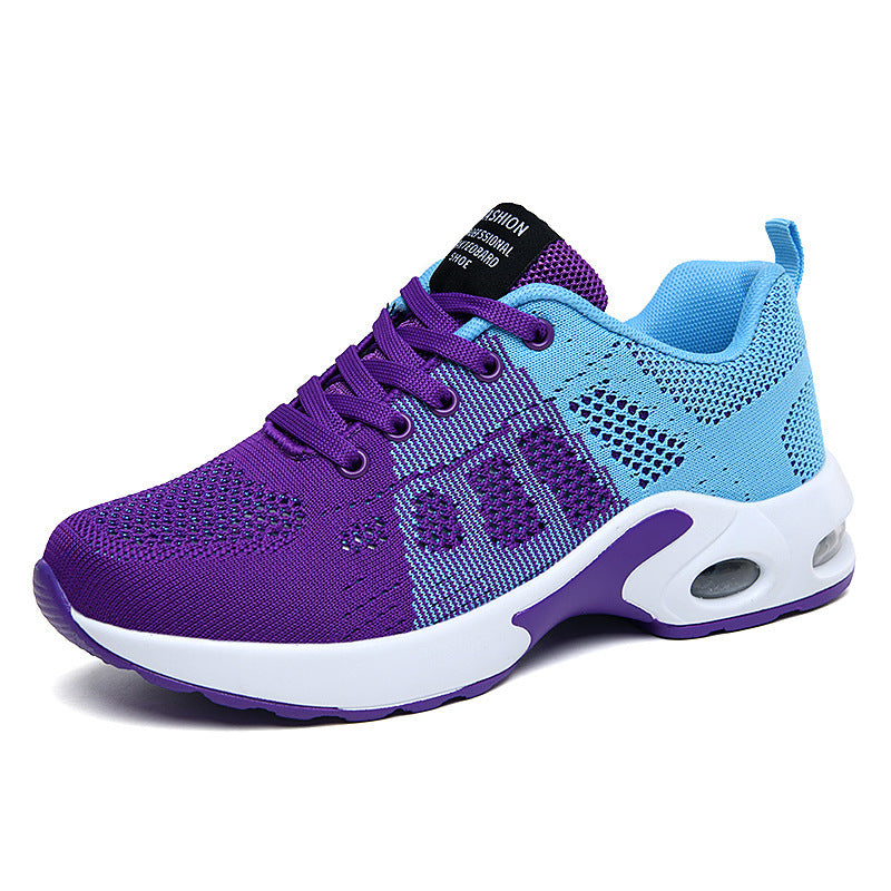 Damen atmungsaktive Strick-Sneaker mit Luftkammer-Zwischensohle und gepolstertem Einstieg Shop Nory