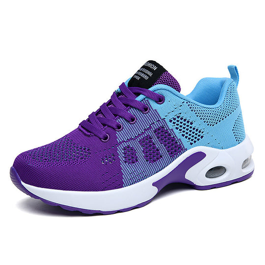 Damen atmungsaktive Strick-Sneaker mit Luftkammer-Zwischensohle und gepolstertem Einstieg Shop Nory