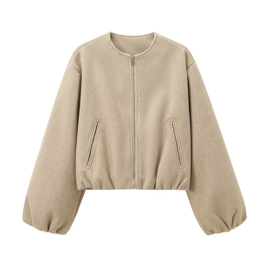Damen Sportliche Bomberjacke