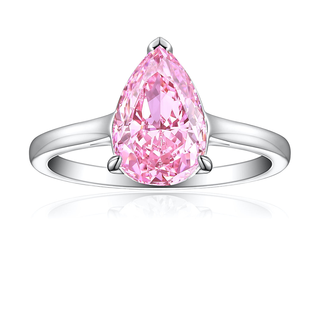 Damen extravagant gestalteter Ring mit tropfenförmigem Edelstein Shop Nory