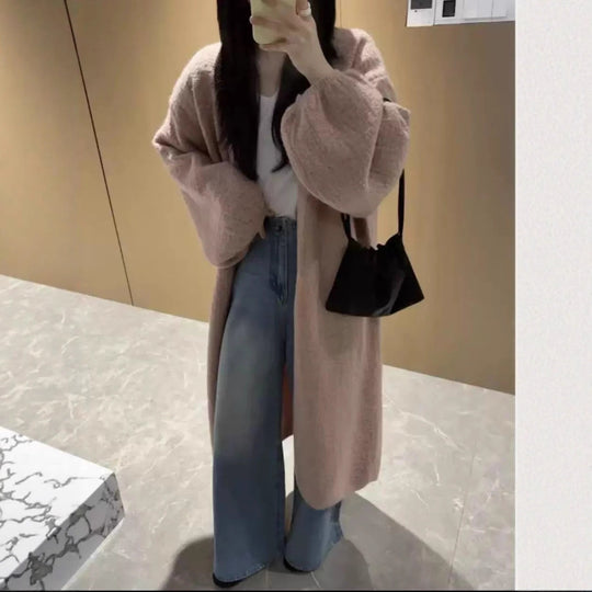 Damen Oversized Cardigan mit weichem Material Shop Nory