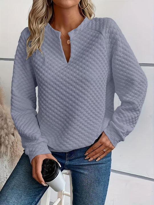 Damen Modischer Stehkragen Pullover Shop Nory
