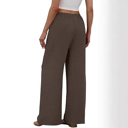 Damen Weite Loungewear-Hose mit Tunnelzug Shop Nory