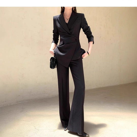Damen Elegantes Blazer-Set mit modernem Schnitt Shop Nory