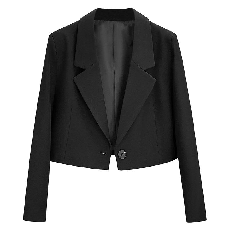 Damen Blazerjacke mit tailliertem Schnitt und elegantem Revers