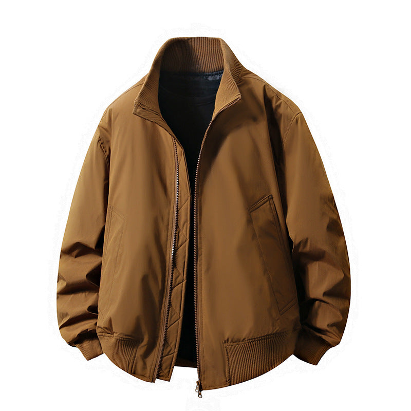Herren lässige Übergangsjacke im minimalistischen Design