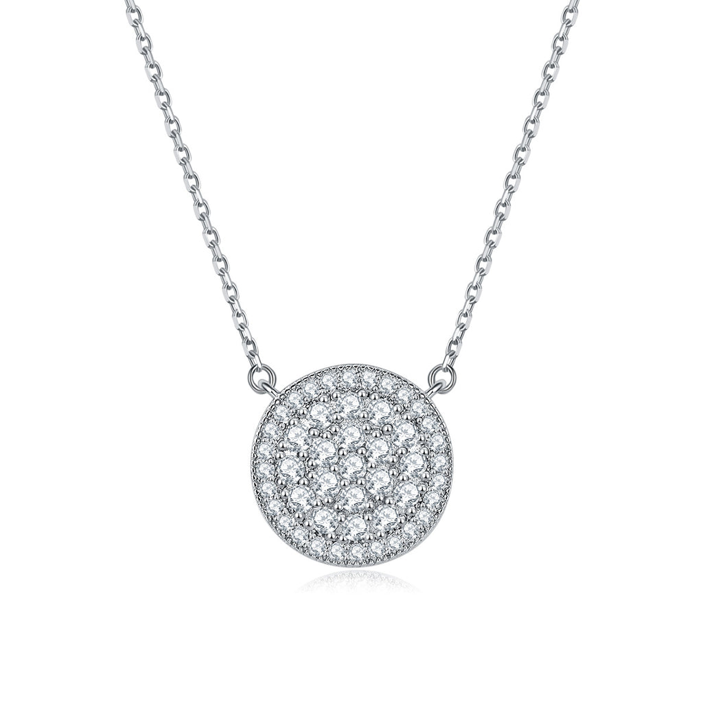 Damen Ring mit funkelndem Zirkonia-Pavé in runder Form Shop Nory