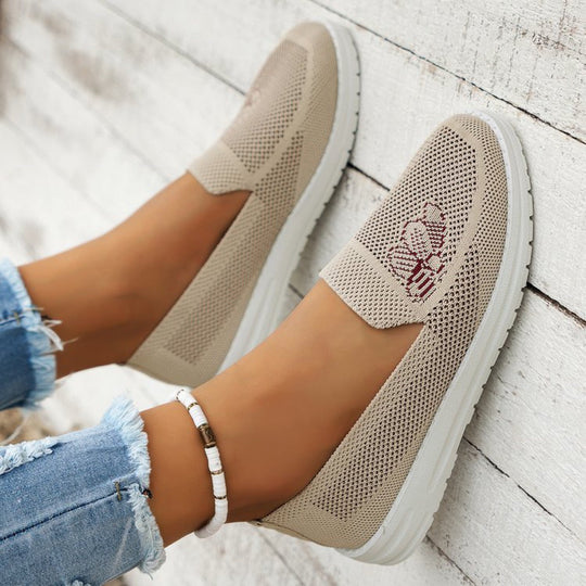 Damen Atmungsaktive Slip-On Sneakers