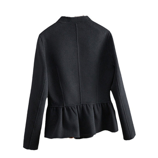Damen Modische Blazerjacke mit peplum Schnitt Shop Nory