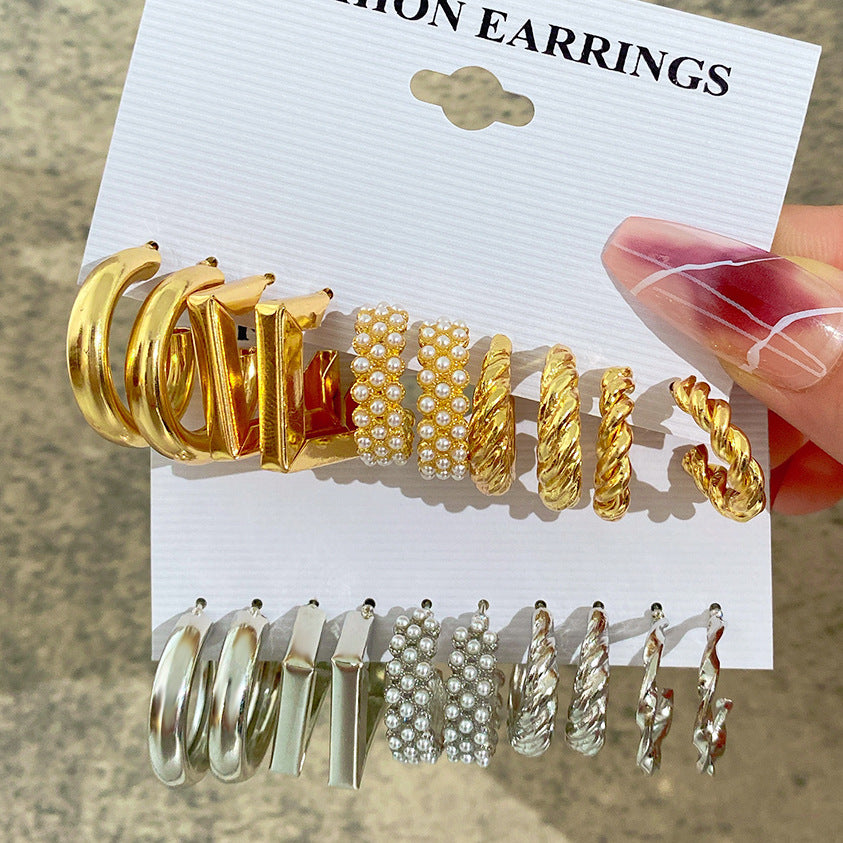 Damen Ohrringe Set mit eleganten und vielfältigen Designs Shop Nory
