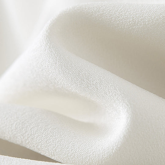 Damen Hochtaillierte Palazzohose mit Kellerfalten und fließender Crêpe-Qualität Shop Nory