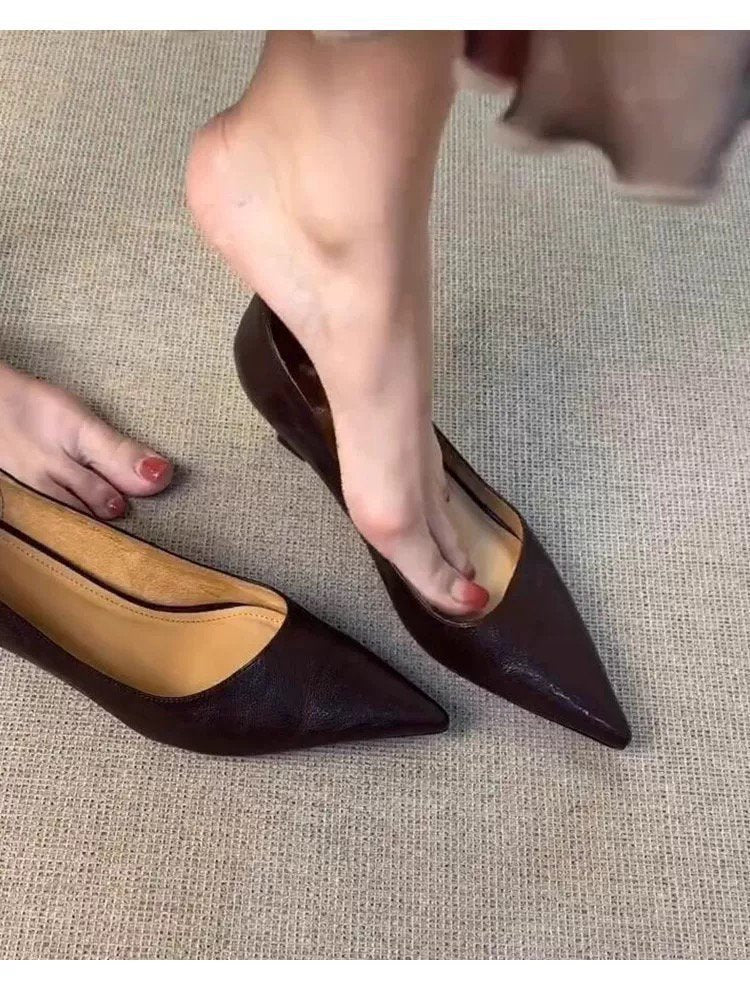 Damen elegante Pumps mit modischem Spitzendesign und bequemer Innensohle