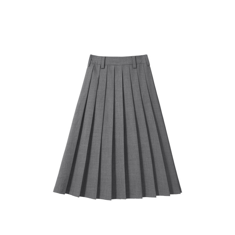 Damen Plissierter Midi-Rock Shop Nory
