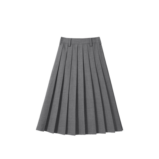 Damen Plissierter Midi-Rock Shop Nory
