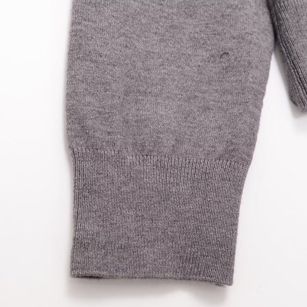 Damen Polokragen-Feinstrickpullover mit Knopfleiste und geripptem Saum Shop Nory