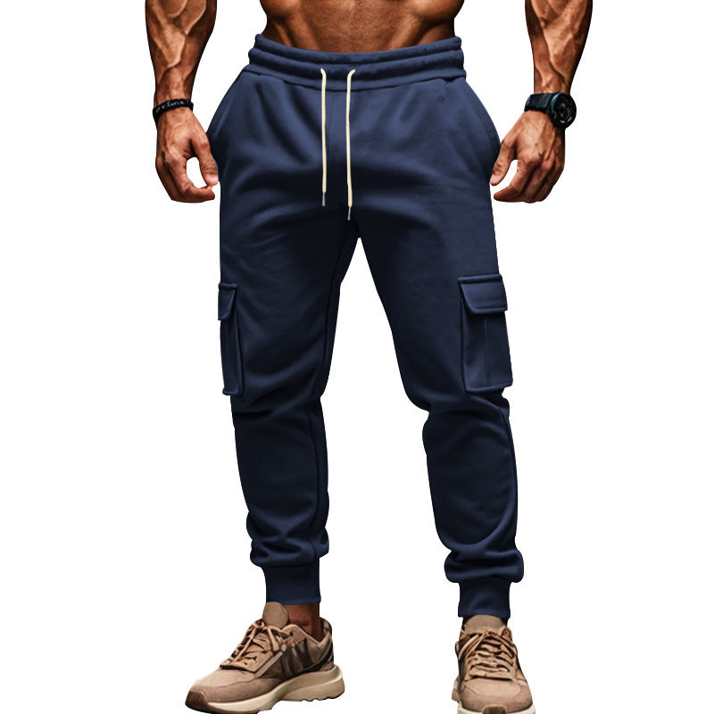 Herren nan Thermo-Cargojogginghose mit Fleecefutter elastischem Bund und großen Cargotaschen Shop Nory