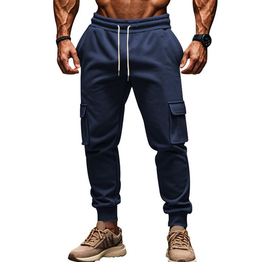 Herren nan Thermo-Cargojogginghose mit Fleecefutter elastischem Bund und großen Cargotaschen Shop Nory
