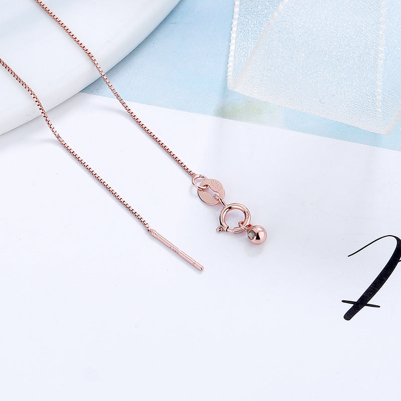 Damen Halskette mit feinem Kettendesign und praktischer Verschlusstechnik Shop Nory