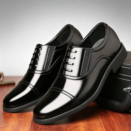 Herren Elegante und Hochglanz Schnürschuhe Shop Nory