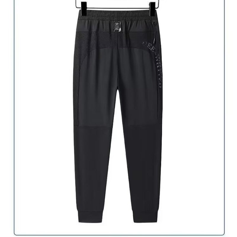 Herren Sportliche Jogginghose mit Reißverschluss und elastischem Bund Shop Nory