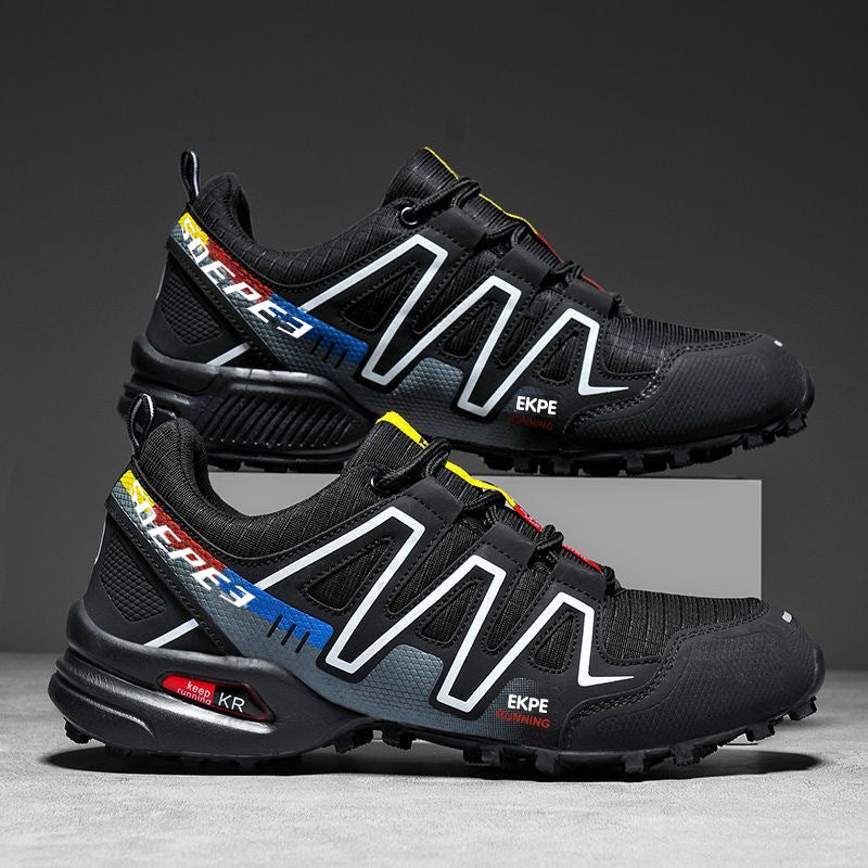 Damen Trail-Laufschuhe mit stoßdämpfender Sohle und atmungsaktivem Obermaterial Shopnory