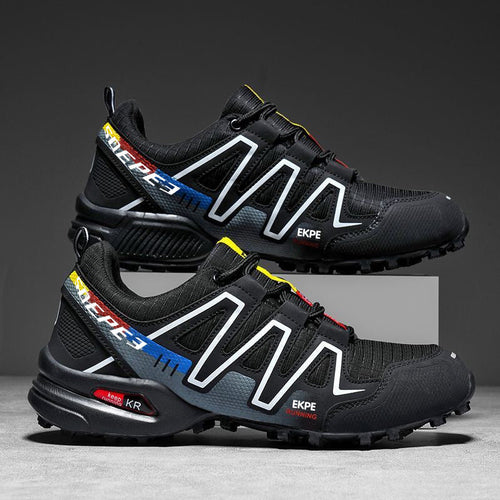 Damen Trail-Laufschuhe mit stoßdämpfender Sohle und atmungsaktivem Obermaterial Shopnory