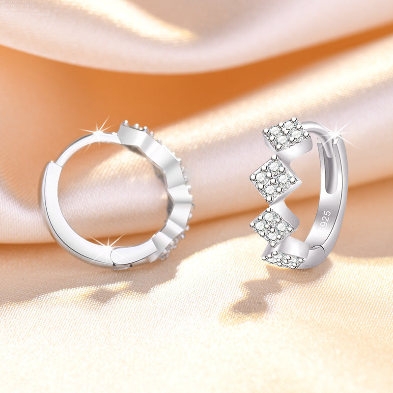Damenohrringe mit funkelnden Zirkonia und elegantem Design Shop Nory
