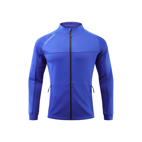 Herren Lauf-Trainingsjacke mit windabweisendem Stretch, Slim-Fit und Reißverschlusstaschen Shop Nory