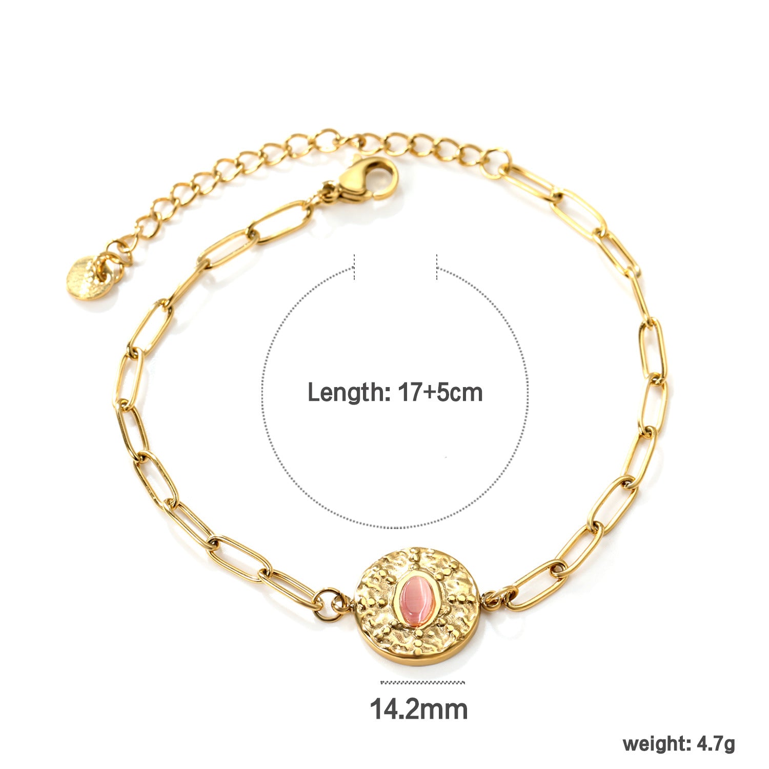 Damen Armband mit herzförmigen Elementen und elegantem Design Shop Nory