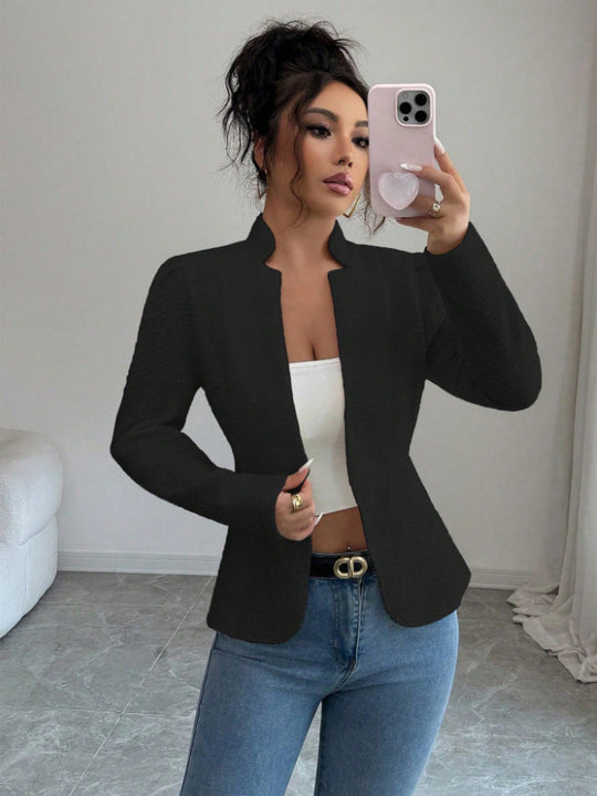 Damen Elegante und zeitlose Blazerjacke